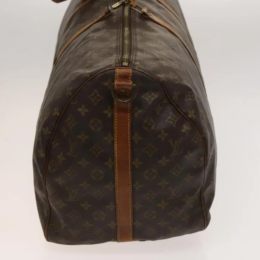 LOUIS VUITTON Monogram Keepall Bandouliere 60 Boston Bag M41412